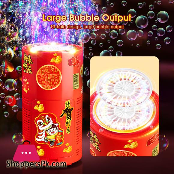 Electric Bubble Machine Toy