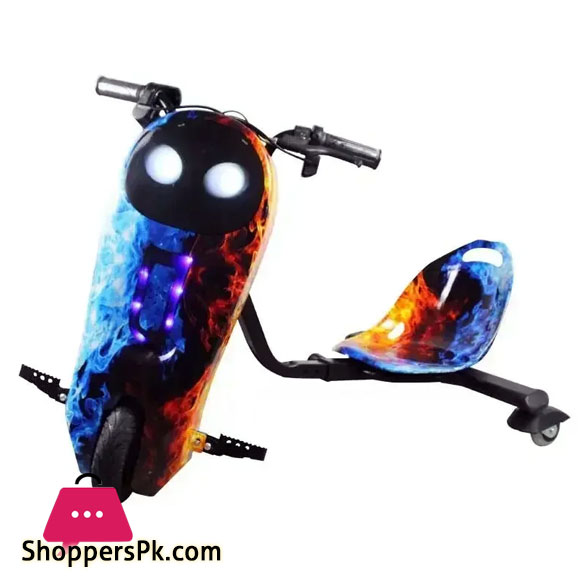 Electric Drift Scooter 3-wheel Kids 360 Electric Drifting Scooter with Bluetooth Go Kart