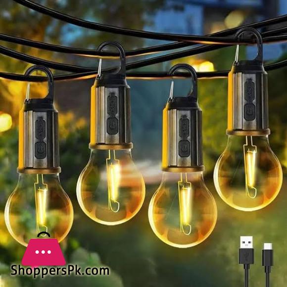 [HIGH-QUALITY] LED Camping Light 400mAh 100LM Type-C USB Rechargeable Waterproof 1pcs