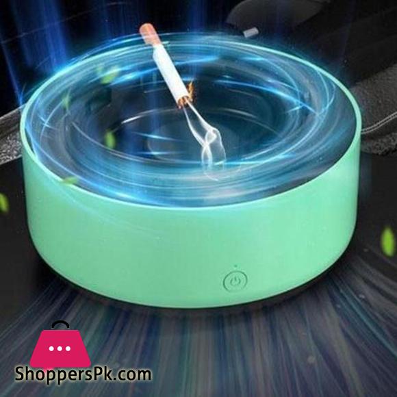Multi-Purpose Ashtray with Air Purifier Features Ashtray Air Purifier for Home Portable Smokeless Air Purifier Ashtray