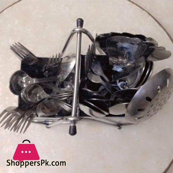 SPOON STAND STAINLESS STEEL TOP QUALITY KITCHEN GADGETS