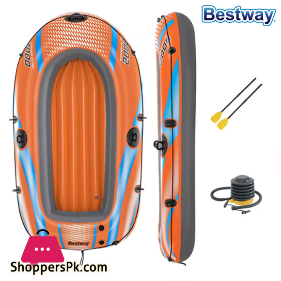 Bestway Boat Kondor Elite 2000 Inflatable Raft Set - 61141