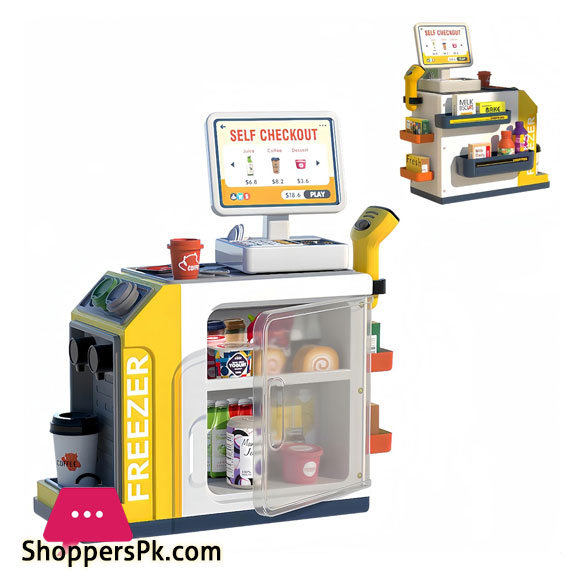 Cash Register for Kids - 46 PCS