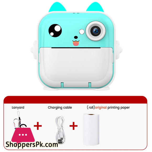 Children Instant Print Digital Camera 1080p Video Photo Thermal Print Camera Kids Birthday Gift