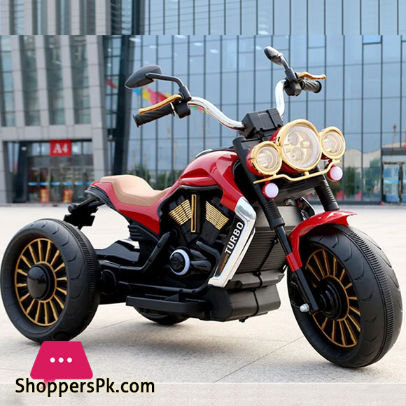 Childrens Electric Motorcycle Tricycle 2-7 Years Old Kids Rechargeable Oversized Outdoor Cool Lights Toy Car For Kids Gift