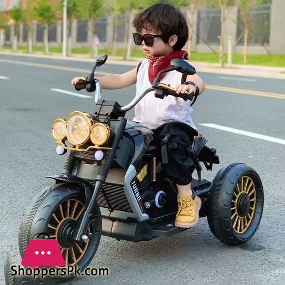Childrens Electric Motorcycle Tricycle 2-7 Years Old Kids Rechargeable Oversized Outdoor Cool Lights Toy Car For Kids Gift