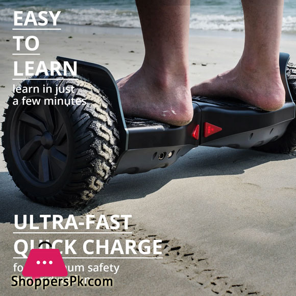 Hoverboard 8.5 inch Off-Road Electric Self Balancing Scooter All-Terrain Hover E-Scooter Board Bluetooth for Adult Kids