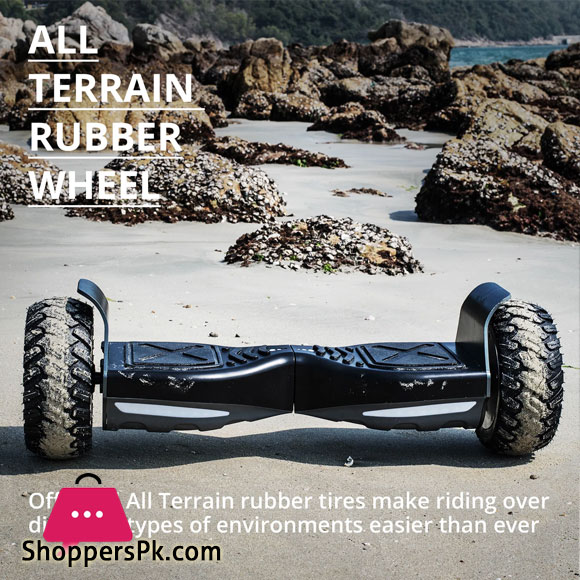 Hoverboard 8.5 inch Off-Road Electric Self Balancing Scooter All-Terrain Hover E-Scooter Board Bluetooth for Adult Kids