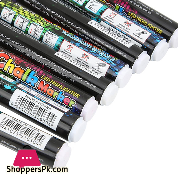 Liquid Chalk Marker, Chalkboard Marker, ecofriendly Ink, Great Softness for Reading Drawing
