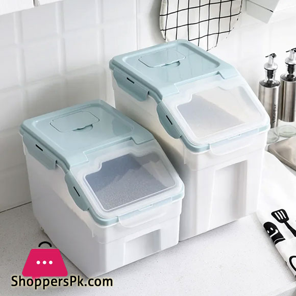 Moisture-Proof Wear-Resistant Seal Large Capacity Rice Food Bucket 10-KG