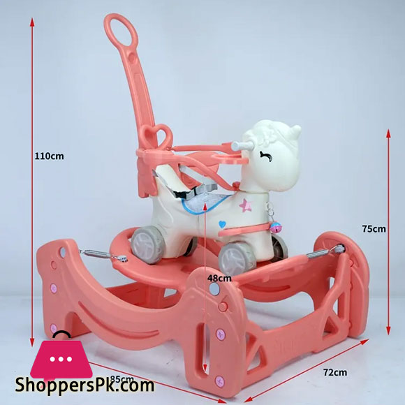 New Rocking Riding Horse Childrens Plastic Rocking Horse