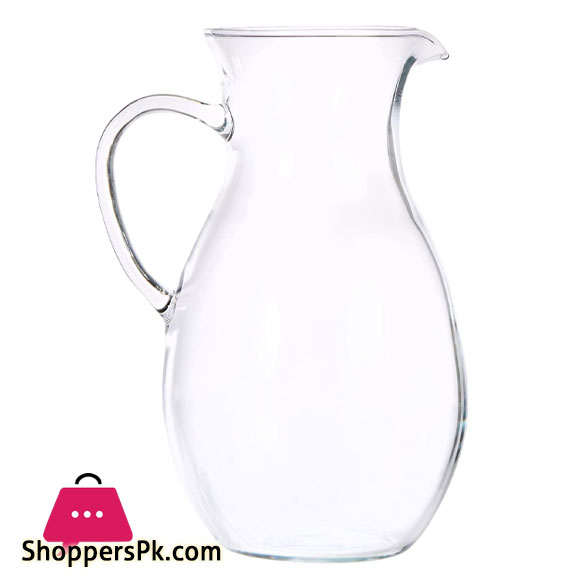 Simax Glass Pitcher 01.Ltr Borosilicate Glass Pitchers With Handle - Water Pitcher For Orange Juice, Milk & Tea