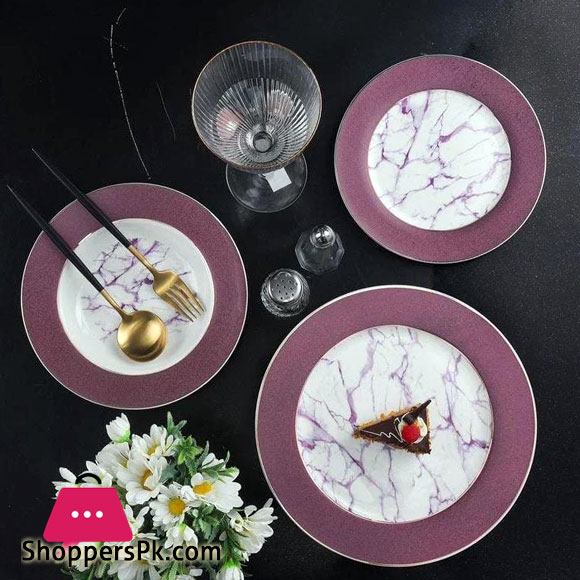 Uk Parliament Porcelain Plate Set of 18