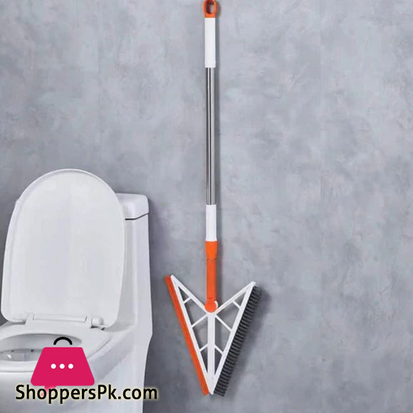 2 In 1 Arrow Viper And Brush, Multifunction Scraping Silicone Broom Sweeper, Magic Floor Scraping Broom, 2 In 1 Retractable Cleaning Kit