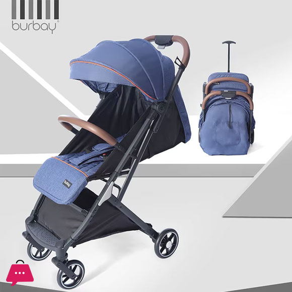 BURBAY 1 Button to Collect Light Weight and Easy Fold Baby Stroller X6