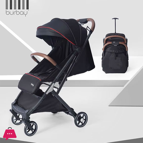 BURBAY 1 Button to Collect Light Weight and Easy Fold Baby Stroller X6