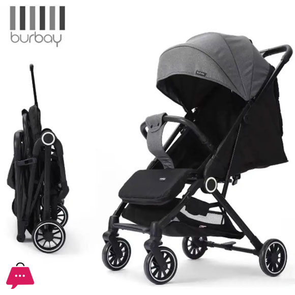 BURBAY 1 Button to Collect Light Weight and Easy Fold Baby Stroller X6