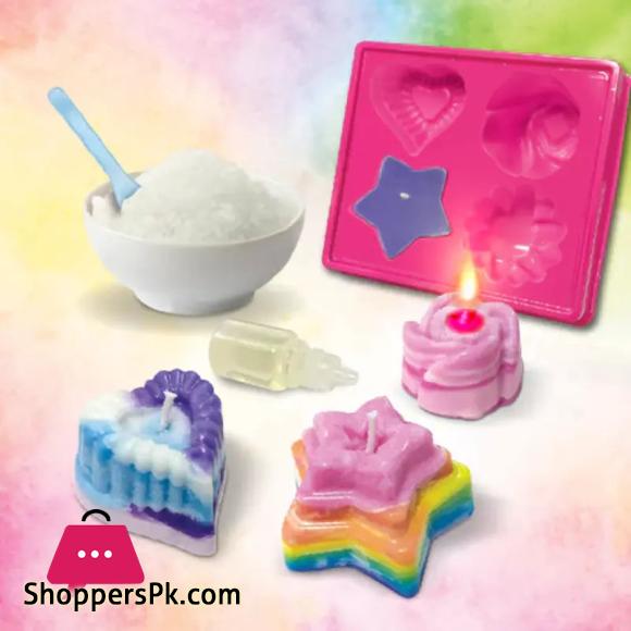 DIY Multicolor Modeling Candle Kit