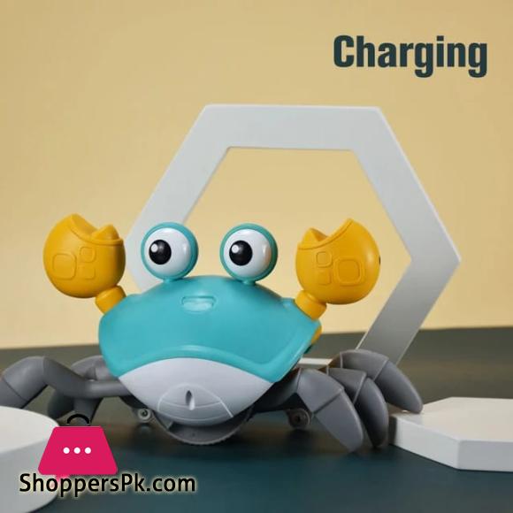 Dancing Crab Toy for Babies Crawling Interactive Escape Crabs