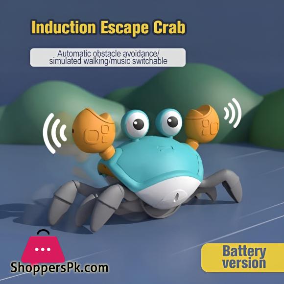 Dancing Crab Toy for Babies Crawling Interactive Escape Crabs