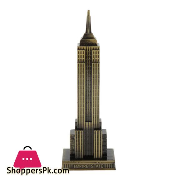 Metal Empire State Miniature Famous Building Model For Home & Office Decoration 22CM