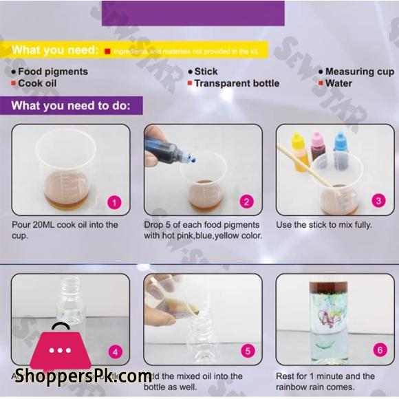 Science Color Lab Interesting Scientific Experiments Easy DIY Kit For Kids
