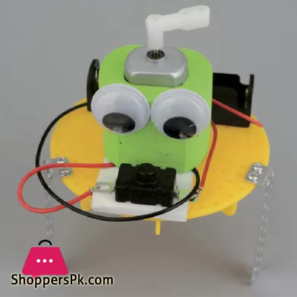 Science Scrawl Walk Robot Interesting Scientific Experiments Easy DIY Kit For Kids