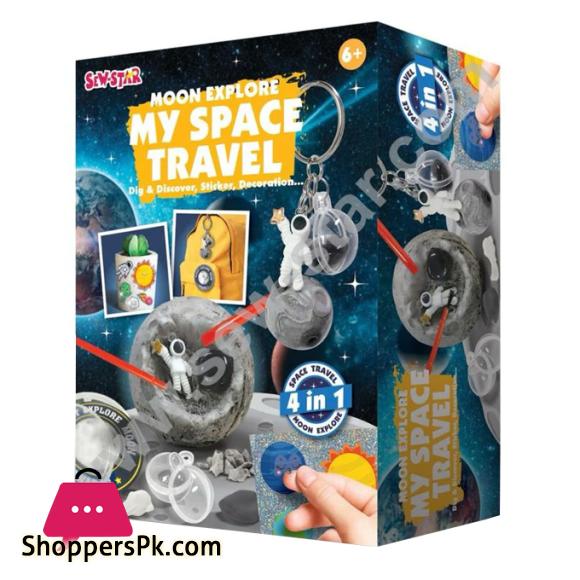 Space Travel 4-In-1 Moon Explore Set: Embark On An Interstellar Adventure Moon Explore MY Space Travel STEM Toys for kids