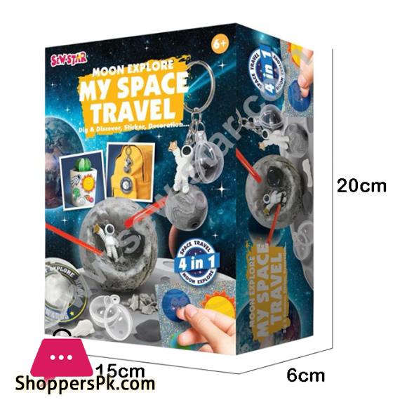 Space Travel 4-In-1 Moon Explore Set: Embark On An Interstellar Adventure Moon Explore MY Space Travel STEM Toys for kids