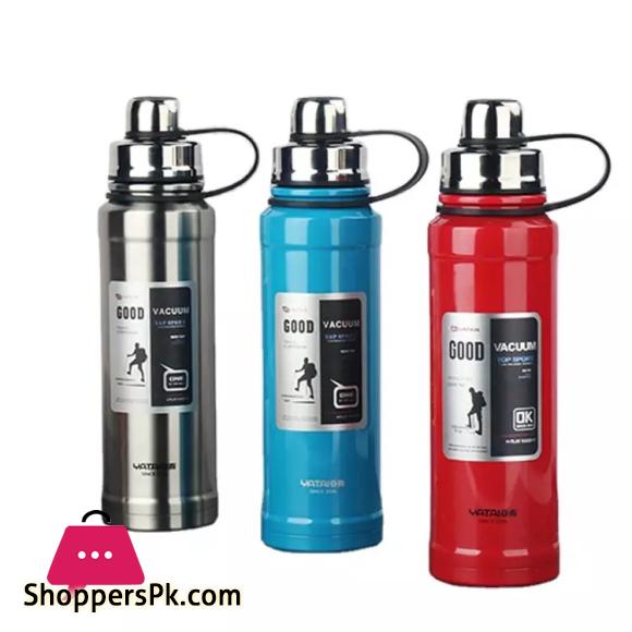 Travel Sports Stainless Steel Vaccum Water Bottle 600ml