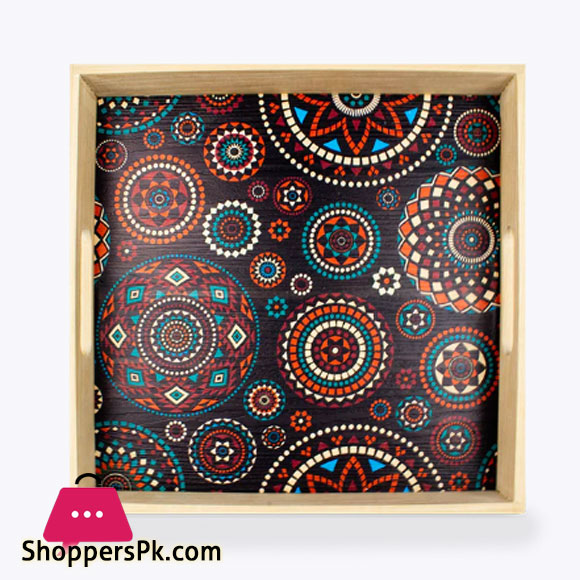 Acrylic Dot Art Tray 9 x 9 Inch