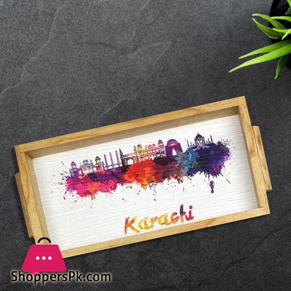 Apna Karachi Tray 9 x 9 Inch