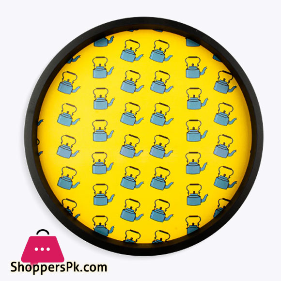 Chai Art Round Tray 11 x 11 Inch
