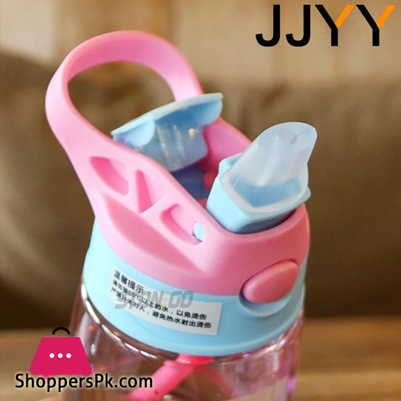Childrens Water Bottle with Straw and Handle