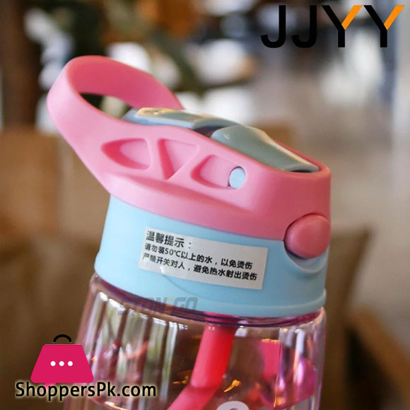 Childrens Water Bottle with Straw and Handle