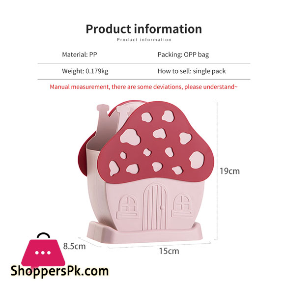 Cute Kitchen Tableware Storage Rack Hollow Drainer Spoon Fork Holder