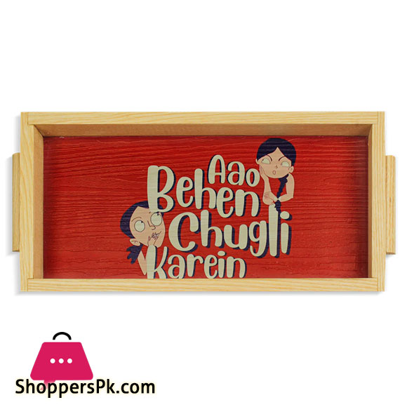 Funny Art Tray 6.5 x 13 Inch