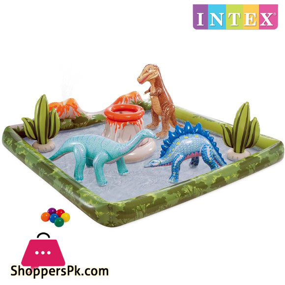 Intex Inflatable Dinosaurs Play Center Diffuser Balls and Inflatables 6.5 Feet - 56132