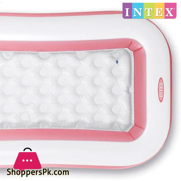 Intex Rectangular Inflated Pool - 166 X 100 X 25 Cm - 58423