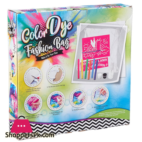 Kids Color Dye Bag - Make it on your own DIY for kids