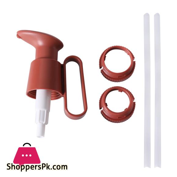 kitchen oyster sauce squeezer press-type oil squeezing tool oil bottle press mouth pump head 1-Pcs