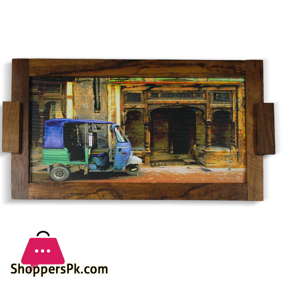 Pakistani Rickshaw Tray 8 x 14.5 Inch