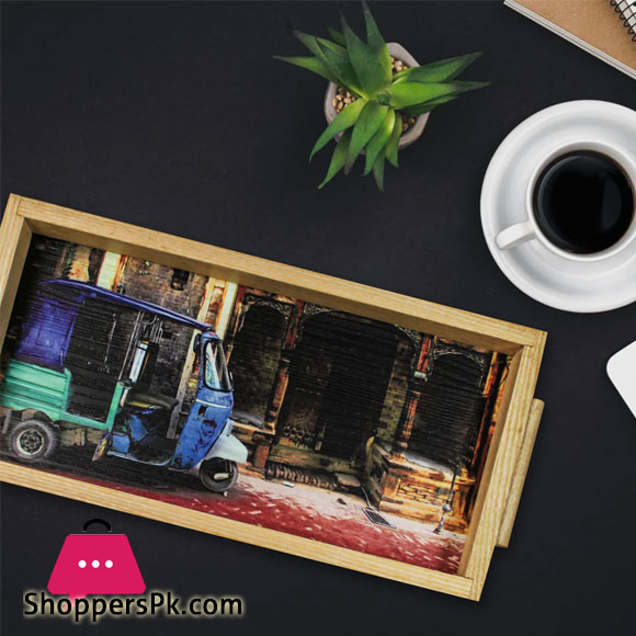 Pakistani Rickshaw Tray 8 x 14.5 Inch