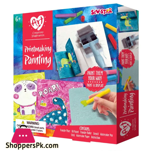Wonder Play Printmaking Painting Print Them Your Way
