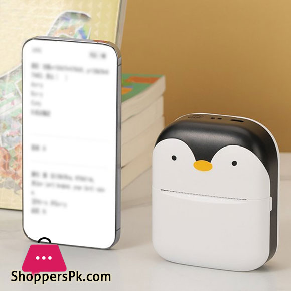 Student Pocket Learning Experience with This Portable Thermal Printers Bluetooth-enabled for Printing Notes Tags and Photos