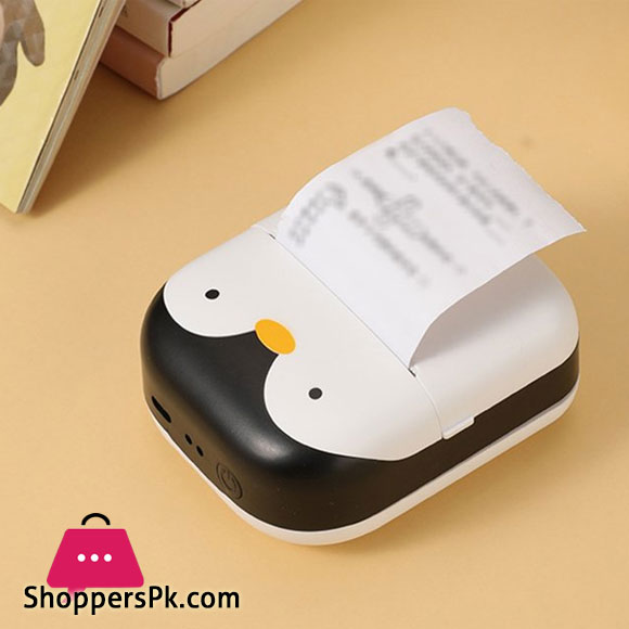 Student Pocket Learning Experience with This Portable Thermal Printers Bluetooth-enabled for Printing Notes Tags and Photos