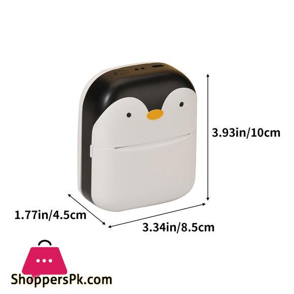 Student Pocket Learning Experience with This Portable Thermal Printers Bluetooth-enabled for Printing Notes Tags and Photos