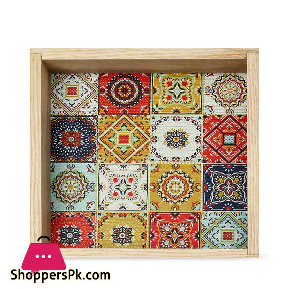 Turkish Art Tray 6 x 6 Inch