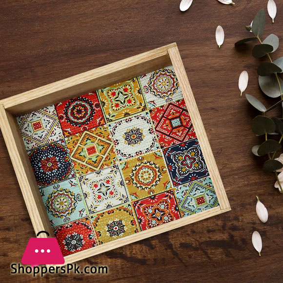 Turkish Art Tray 6 x 6 Inch