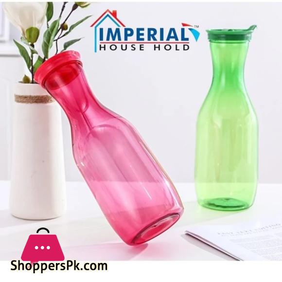 1 Pc - 1.6 Ltrs Multi purpose Fridge Bottle - Slim Fridge Bottle with Cap - Fridge Beverage Storage - Reusable Fridge Bottle